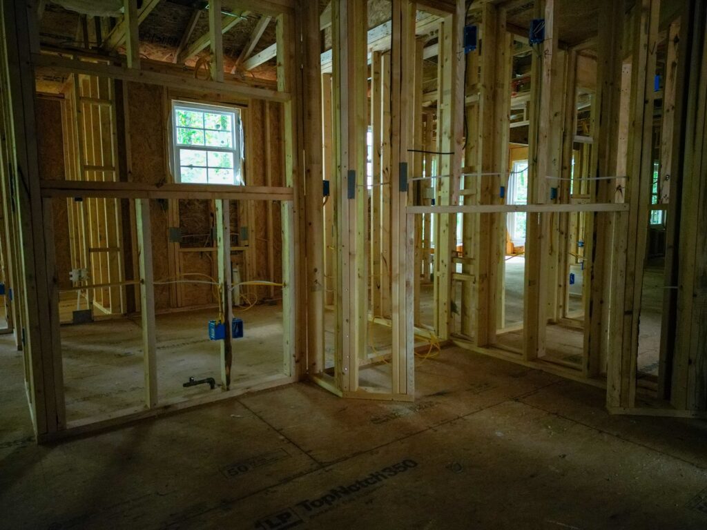 Framing During Apartment Reconstruction